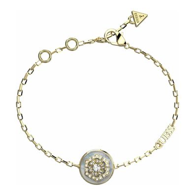 Elegantes vergoldetes La Fleur Armband JUBB04549JWYG - Länge: 14,5 cm