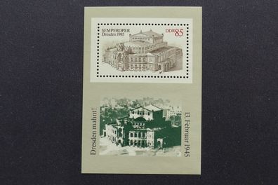 DDR MiNr. 2928 Block 80 postfrisch** (AK 791)