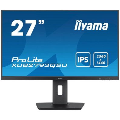 IIYAMA 68.65cm (27"), XUB2793QSU-B7 16:9, HDMI+DP+2xUSB bl
