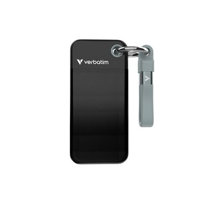 Verbatim Pocket SSD USB 3.2 1TB Black/Grey 32190