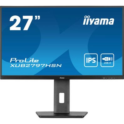 IIYAMA 68.5cm (27"), XUB2797HSN-B2 16:9, HDMI+DP+USB-C