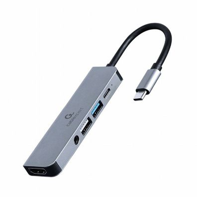 gembird USB Typ-C 5-in-1 Multi-Port-Adapter