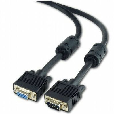gembird VGA-Verlängerung HD15M/HD15F Kabel, 1,8 m, schw