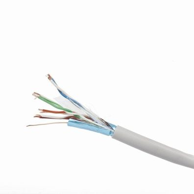 gembird CAT5e FTP LAN-Kabel (CCA), verseilt, 100 m