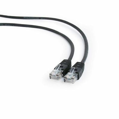 gembird CAT5e UTP-Patchkabel, schwarz, 5 m