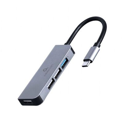 gembird 4-Port-USB-Typ-C-Hub (1 x USB 3.1 + 3 x USB 2.0)