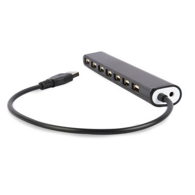 gembird USB 2.0 7-Port-Hub, schwarz