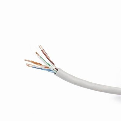 gembird CAT6 UTP LAN-Kabel (CCA), verseilt, Eca, 100 m