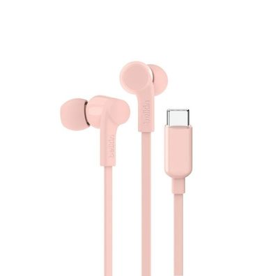 Belkin Rockstar In Ear Kopfhörer Kabel, USB-C, rosa G3H0002hqPKV2