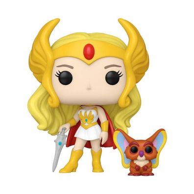 Masters of the Universe POP! & Buddy Vinyl Figur She-Ra w/Kowl 9 cm