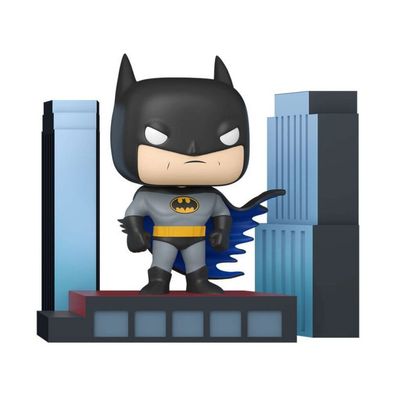 Batman The Animated Series POP! Deluxe Vinyl Figur Batman on Rooftop 9 cm