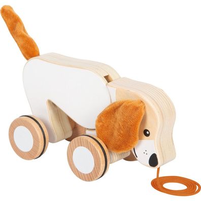 Nachziehtier Hund mit Knisterohren