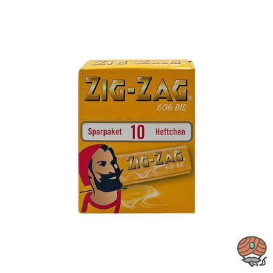Zig-Zag Gelb im Sparpack Nr.606 Blättchen / Drehpapier 500 Blatt