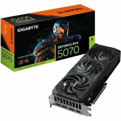 Gigabyte RTX5070 Windforce OC, 12GB GDDR7 HDMI 3xDP