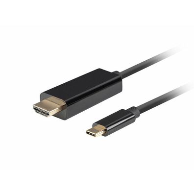 Lanberg KABEL USB-C(M)-> HDMI(M) 1.8M 4K 60HZ Schwarz