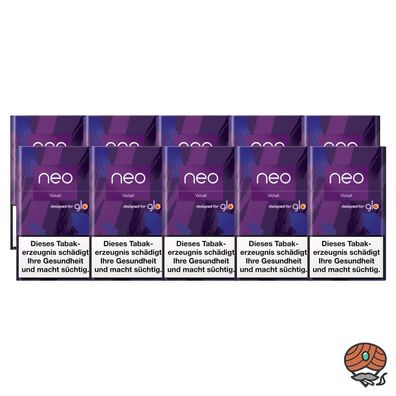 neo Violet für GLO Tabak Heater - Tabak Sticks 10 x 20 Stück