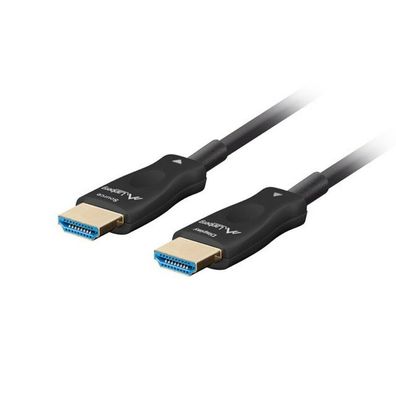 Lanberg HDMI KABEL M/M V2.1 20M 8K Schwarz Optisch AOC