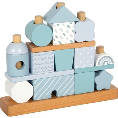 Stapelhaus blau