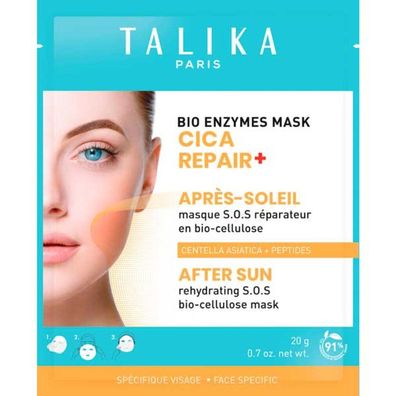 Talika Bio Enzymes Mask Cica Repair&#43; After-Sun-Maske 20 gr