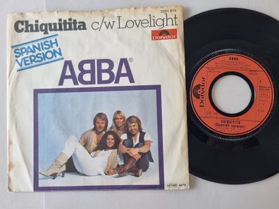 ABBA - Chiquitita c/w Lovelight 7'' Vinyl Germany SUNG IN Spanish