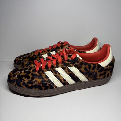 adidas Samba OG Leopard Preloved Red