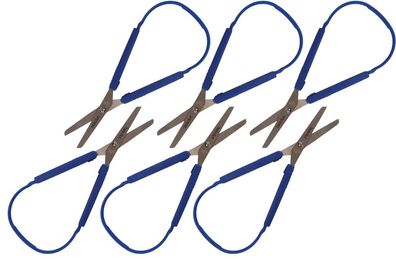Schlaufenscheren Easy Grip, 6 Stück