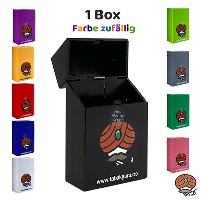 Atomic Sprungdeckel Zigarettenbox Tabakguru Motiv Farbe nicht wählbar