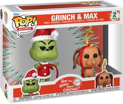 How the Grinch Stole Christmas! - Grinch & Max - Funko Pop! Vinyl Figur