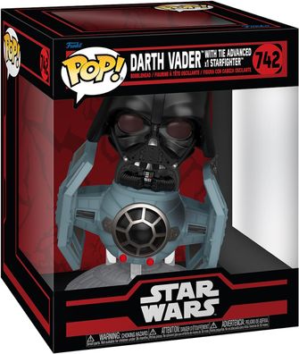 Star Wars - Darth Vader with Tie Advanced x1 Starfighter 742 Funko Pop!