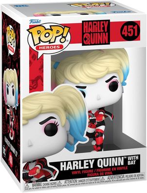 Harley Qinn with Bat 451 Funko Pop! Vinyl Figur