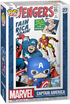 Marvel Avengers - Captain America 27 Funko Pop! Comic Covers