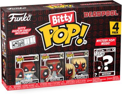 Deadpool Sleepover Larp Deadpool Heavy Metal Bitty Pop! Funko