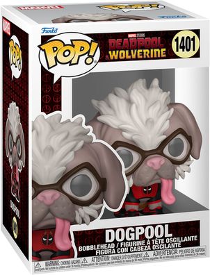 Deadpool & Wolverine - Dogpool 1401 - Funko Pop! Vinyl Figur