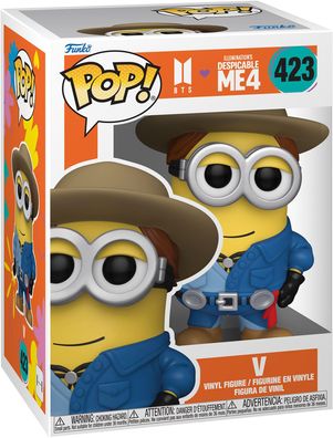 Minions x Bts Despicable Me 4 - V 423 - Funko Pop! Vinyl Figur
