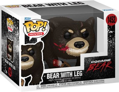 Cocaine Bear - Bear With Leg 1452 - Funko Pop! Vinyl Figur