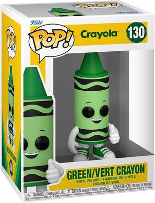Crayola - Green/Vert Crayon 130 - Funko Pop! Vinyl Figur