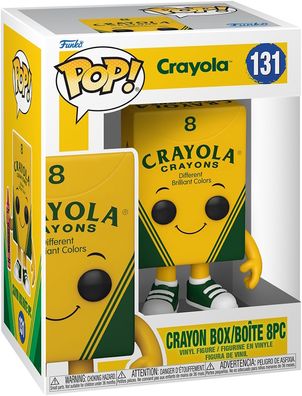 Crayola - Crayon Box/ Boite 8PC 131 - Funko Pop! Vinyl Figur