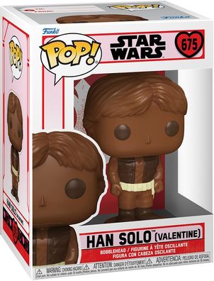 Star Wars - Han Solo (Valentine) 675 - Funko Pop! Vinyl Figur