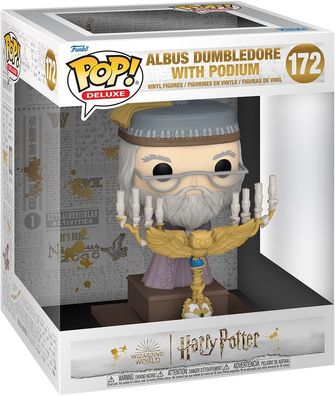 Harry Potter - Albus Dumbledore With Podium 172 Funko Pop! Deluxe