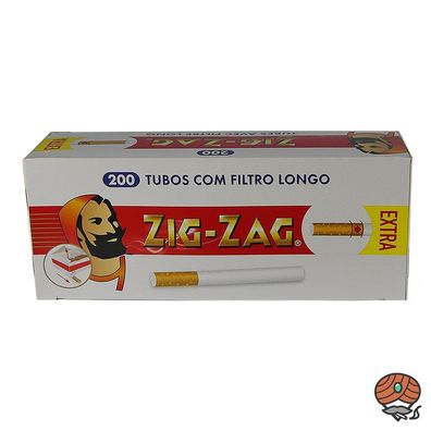 Zig-Zag Extra Hülsen Filterhülsen Zigarettenhülsen 200 Stück