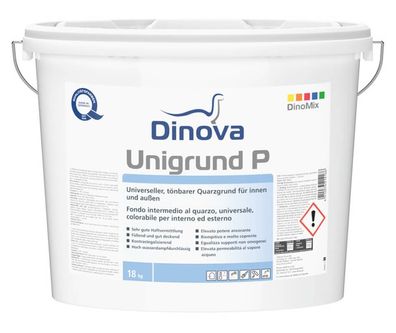 Dinova Unigrund P 18 kg altweiß