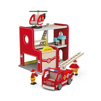 Viga 50828 Feuerwache W/Zubehör