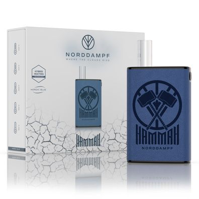 Norddampf Hammah Vaporizer Verdampfer - Nordic Blue - Inhalator für Heilkräuter