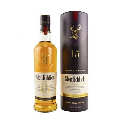 Glenfiddich Solera Reserve Single Malt Scotch Whisky 15 Jahre, 40% Vol. 0,7 l