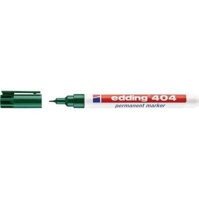 Permanentmarker 404 grün Strich-B.0,75mm grün