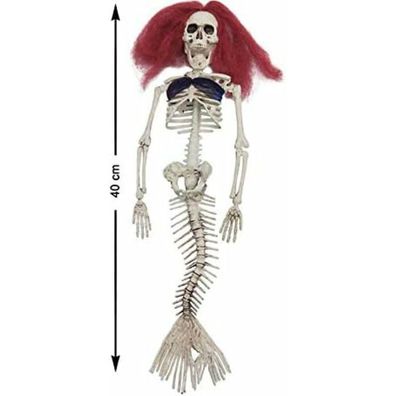 Hängendes Skelett 40 cm Sirene