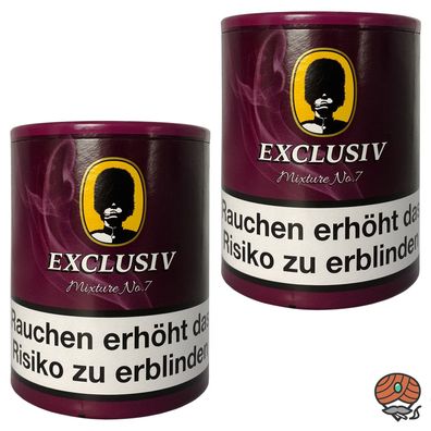 Exclusiv Mixture No. 7 Pfeifentabak Dose 2x 200g