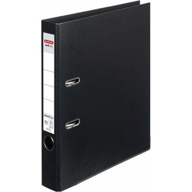 herlitz maX. file protect plus Ordner schwarz Kunststoff 5,0 cm DIN A4