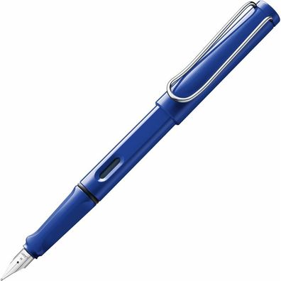 LAMY safari Patronenfüller blau hochglänzend M (mittel)