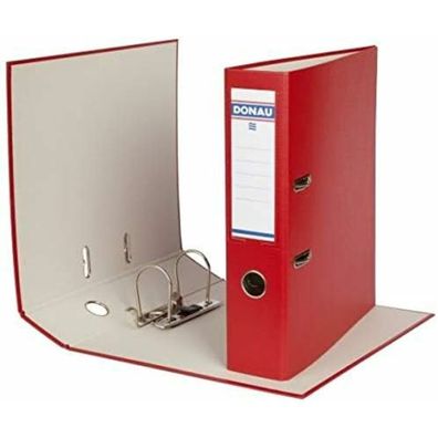 DONAU Klassik Ordner rot Karton 7,5 cm DIN A4
